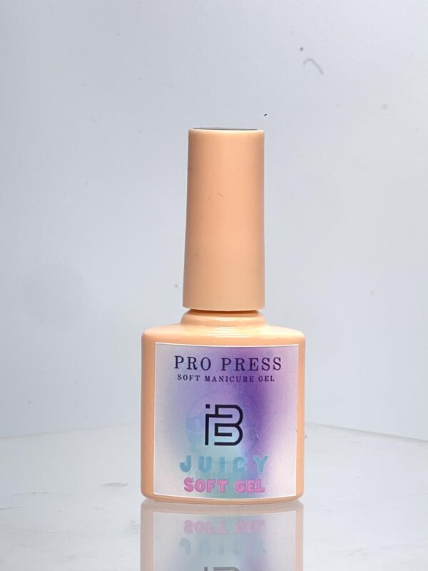 Juicy Soft Gel. Nude caramel 014
