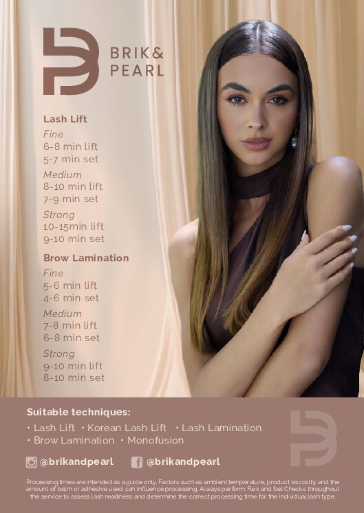 Brik&Pearl-ProcessingTimes-A6 (5) Brik & Pearl® - Bond Flex, step 1